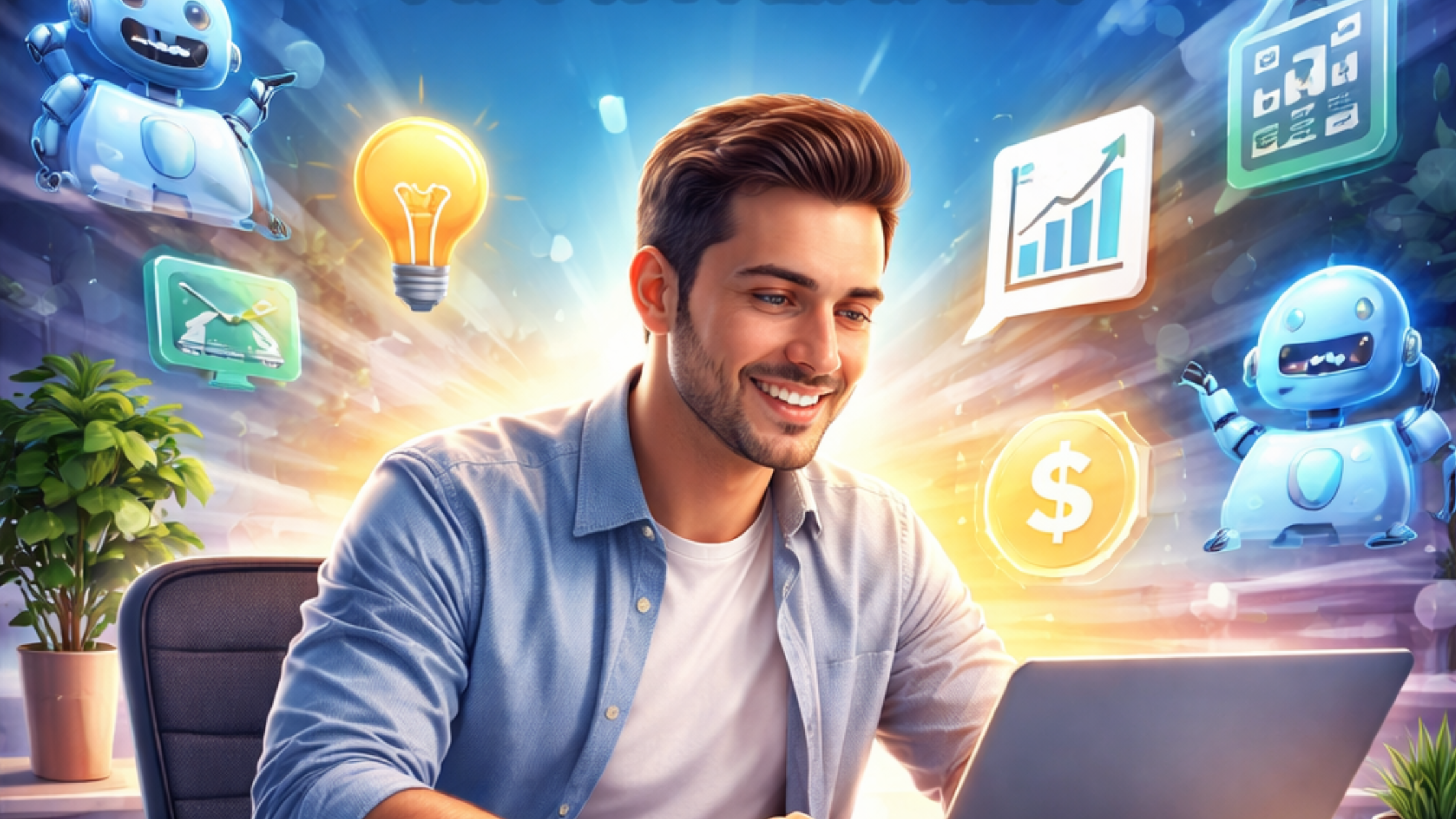 Como Usar Inteligência Artificial para Ganhar Dinheiro na Internet (Guia Prático)